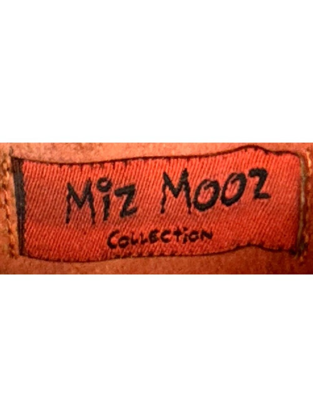 Miz Mooz Broadway Red Leather Knee High Wedge Boots Womens 6 Zip Boho Witchy - Picture 11 of 13